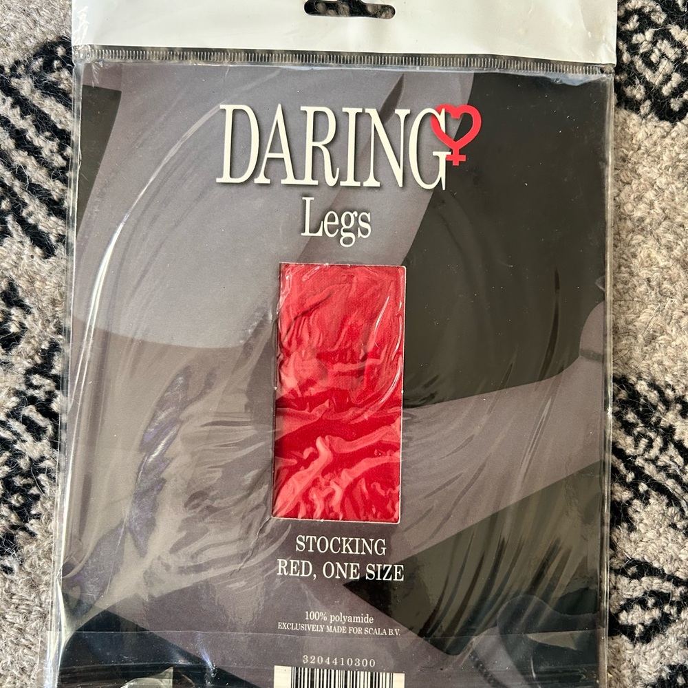 Scala Daring Red Men's Socks View 2